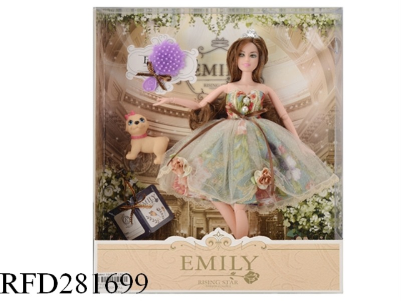 EMILY11.5 INCH NEW 12 JOINT DOLL