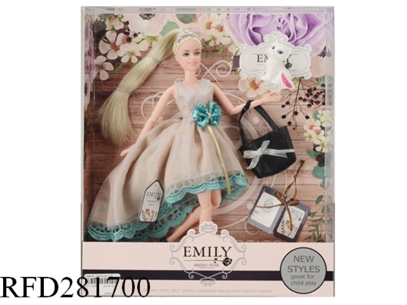 EMILY11.5 INCH NEW 12 JOINT DOLL