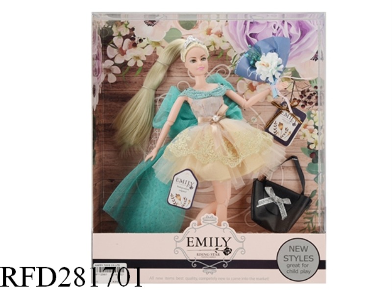 EMILY11.5 INCH NEW 12 JOINT DOLL