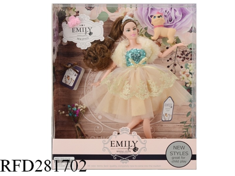 EMILY11.5 INCH NEW 12 JOINT DOLL