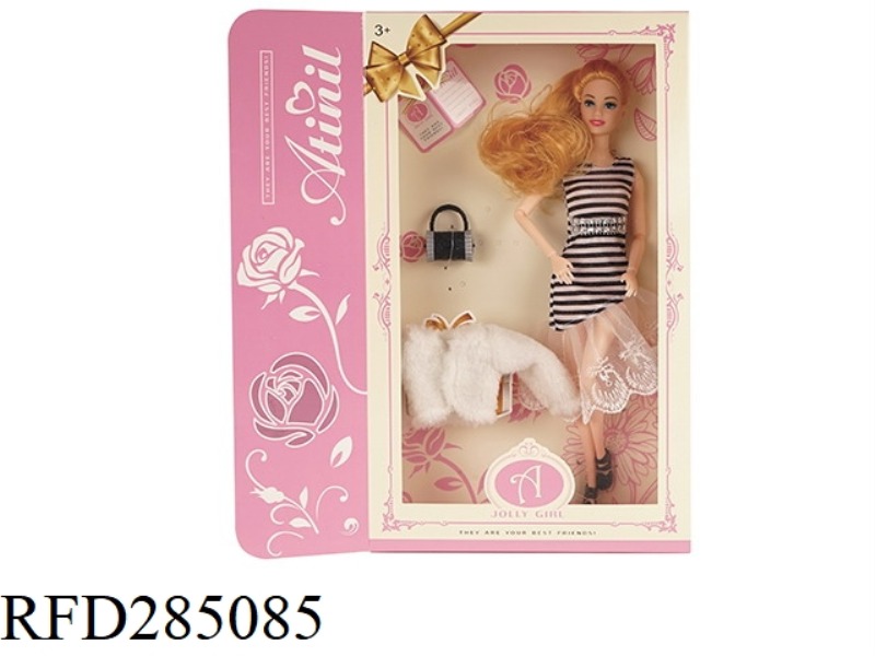 11 INCH DOLL WITH BIG FEET