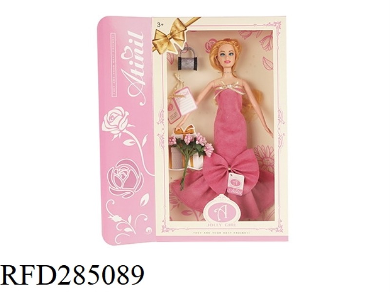 11 INCH DOLL WITH BIG FEET