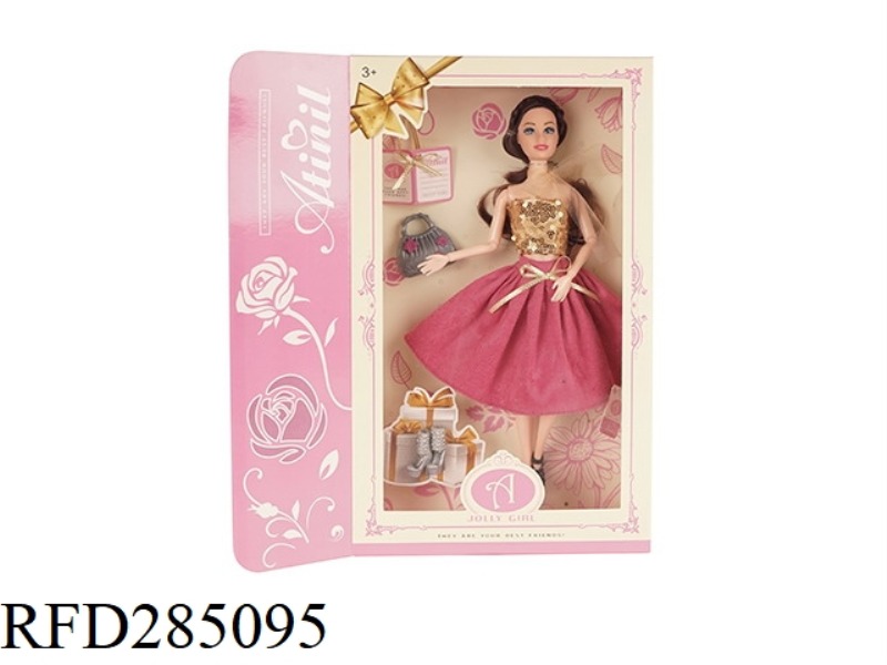 11 INCH DOLL WITH BIG FEET