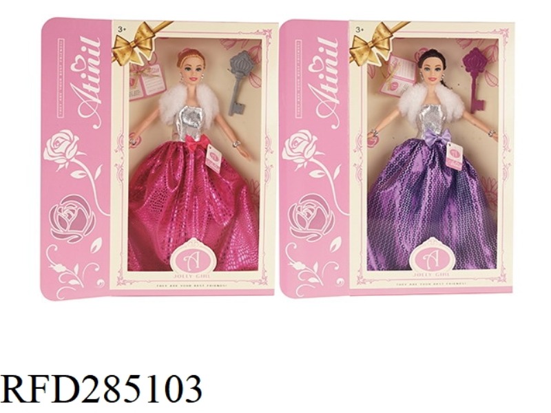 11 INCH DOLL WITH BIG FEET