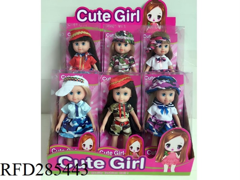 CAMOUFLAGE TEEN BARBIE 12PCS