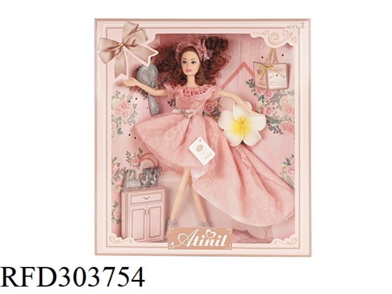 11 INCH DOLL WITH BIG FEET