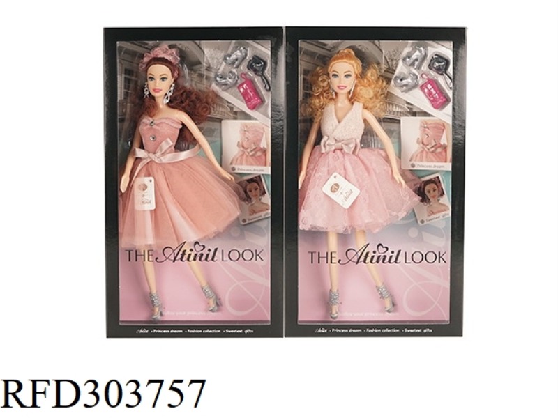 11 INCH DOLL WITH BIG FEET