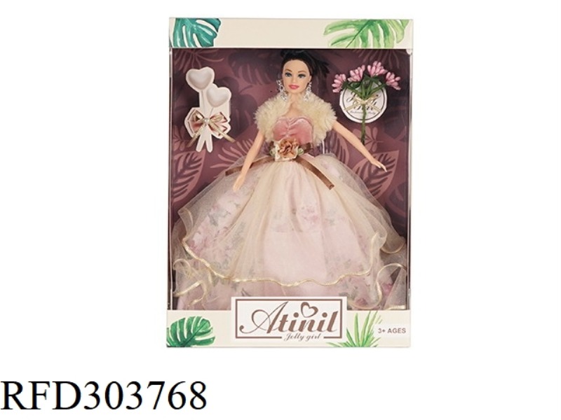11 INCH DOLL WITH BIG FEET