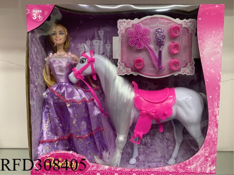 BIG PEGASUS  WITH BABY DOLL