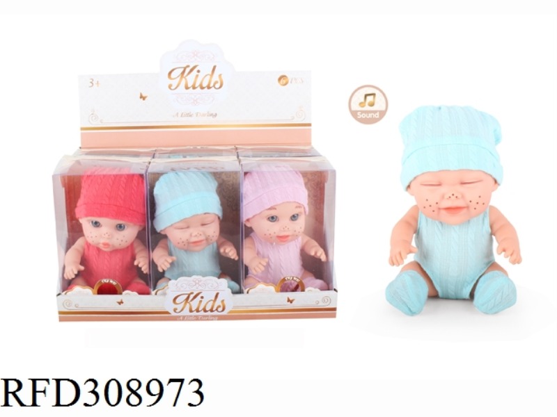 9 INCH DOLL WITH 6 SOUND IC (3 ASST)