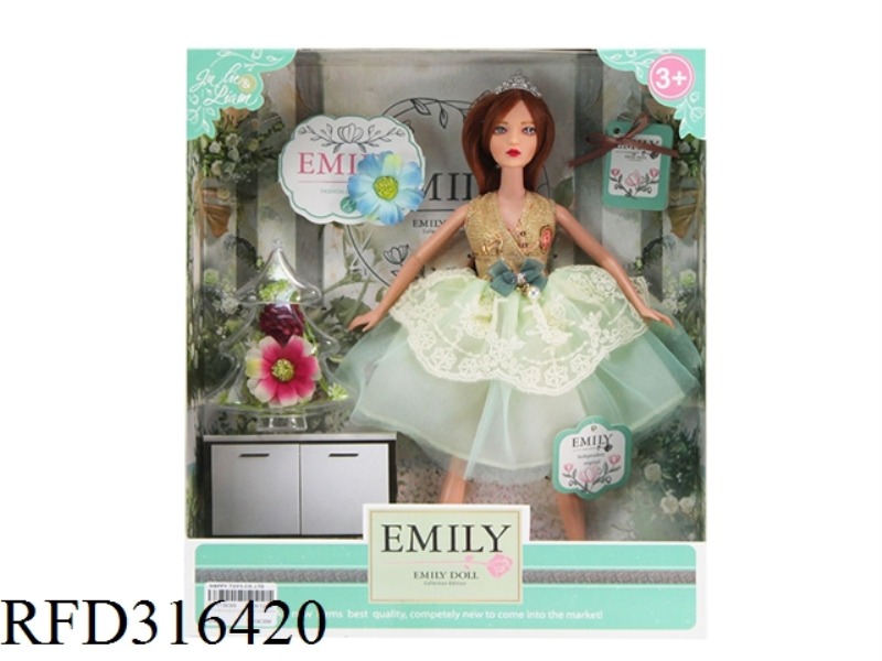 EMILY11.5 INCH MODEL BODY AND FEET CAN BE SLIGHTLY BENT