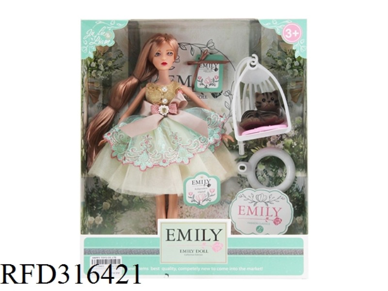 EMILY11.5 INCH MODEL BODY AND FEET CAN BE SLIGHTLY BENT