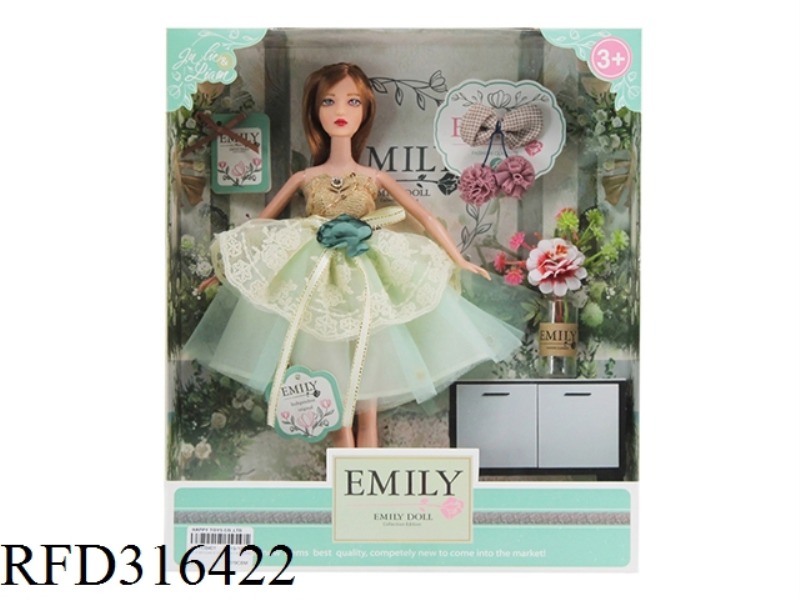 EMILY11.5 INCH MODEL BODY AND FEET CAN BE SLIGHTLY BENT