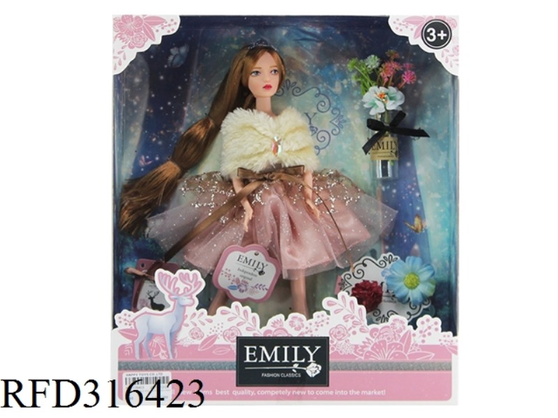 EMILY11.5 INCH MODEL BODY AND FEET CAN BE SLIGHTLY BENT