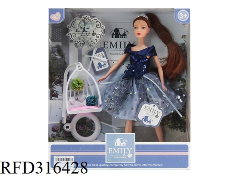 EMILY11.5 INCH MODEL BODY AND FEET CAN BE SLIGHTLY BENT