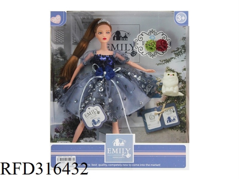 EMILY11.5 INCH MODEL BODY AND FEET CAN BE SLIGHTLY BENT