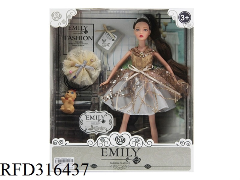 EMILY11.5 INCH MODEL BODY AND FEET CAN BE SLIGHTLY BENT