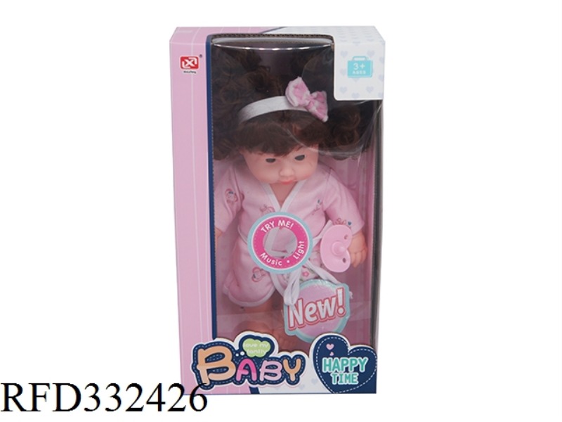 12 SOUND PACKAGE ELECTRIC 30CM VINYL BODY DOLL