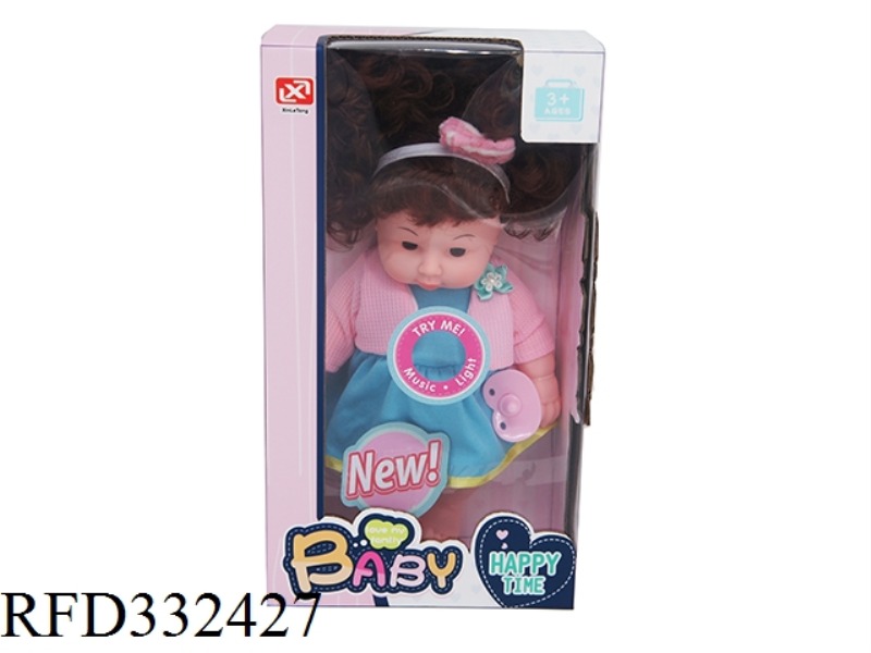12 SOUND PACKAGE ELECTRIC 30CM VINYL BODY DOLL
