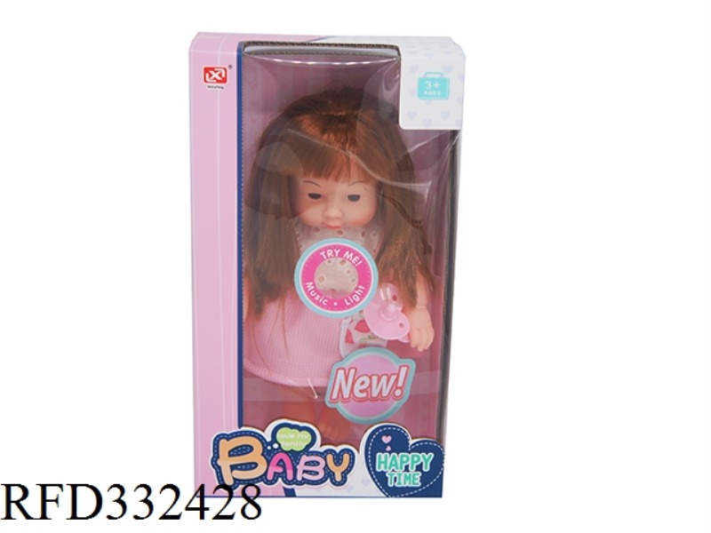 12 SOUND PACKAGE ELECTRIC 30CM VINYL BODY DOLL