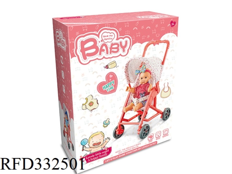 BABY INJECTION STROLLER (WITHOUT DOLL)
