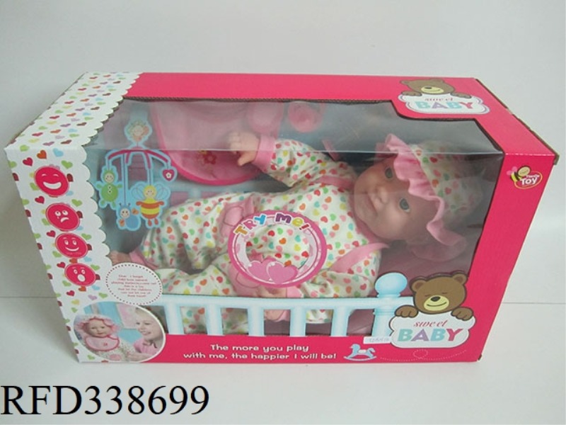 18 INCHES SLEEPING WITH FOUR EXPRESSIONS
BABY