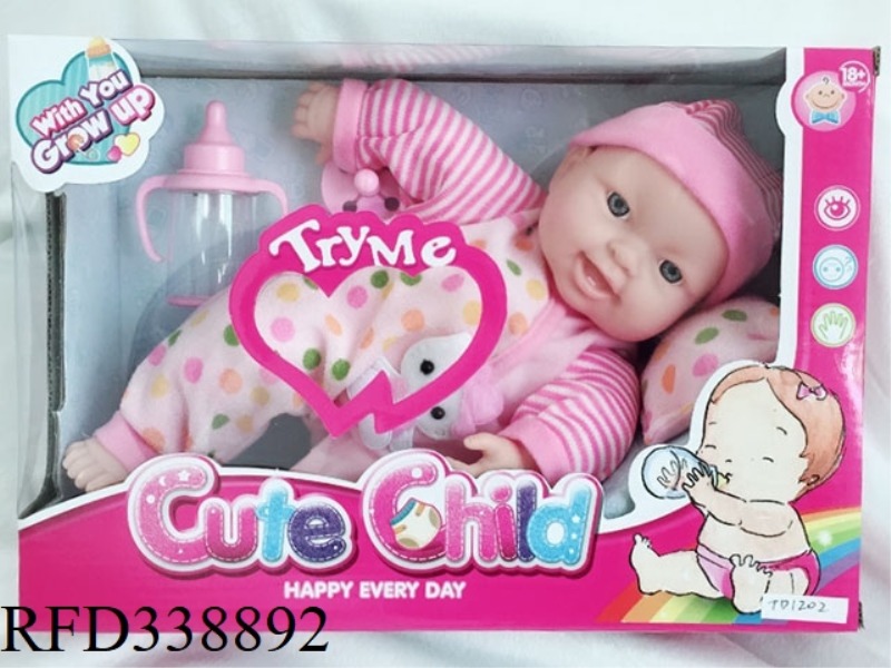 12-INCH SET EMOJI SLEEPING BABY