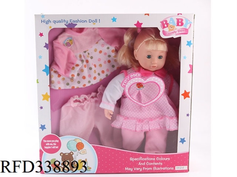 14-INCH FOUR-TONE SUIT GIRL