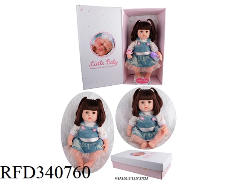 45CM SOFT PLASTIC REBIRTH DOLL SIMULATES BIRTH OF A CHILD WITH 15 SOUNDS OF IC, SOUND BY BOTH HANDS,