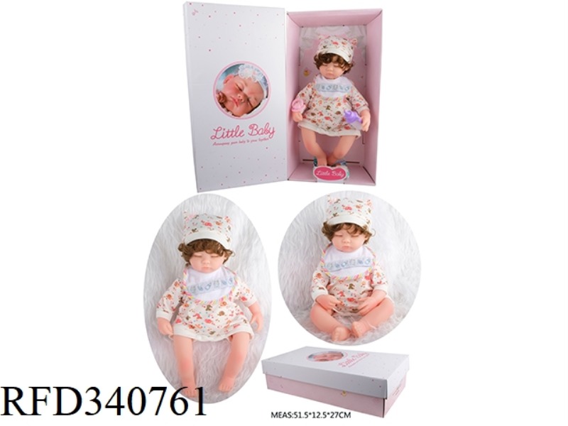 45CM SOFT PLASTIC REBIRTH DOLL SIMULATES BIRTH OF A CHILD WITH 15 SOUNDS OF IC, SOUND BY BOTH HANDS,