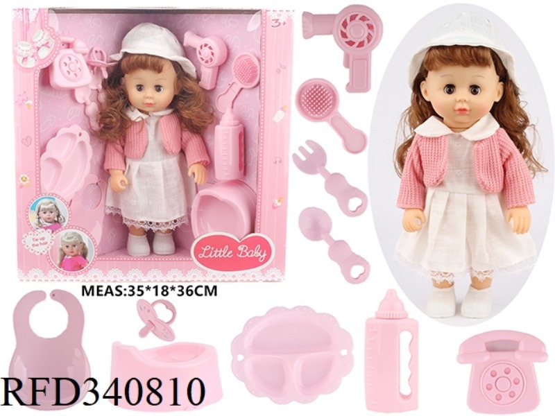 12 INCHES LINED PLASTIC BEAUTY GIRL DOLLS EVERY FAMILY 10PCS