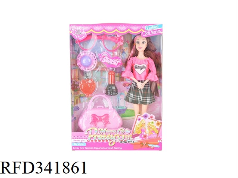 11 INCH 9 JOINT BIG FOOT BARBIE DOLL