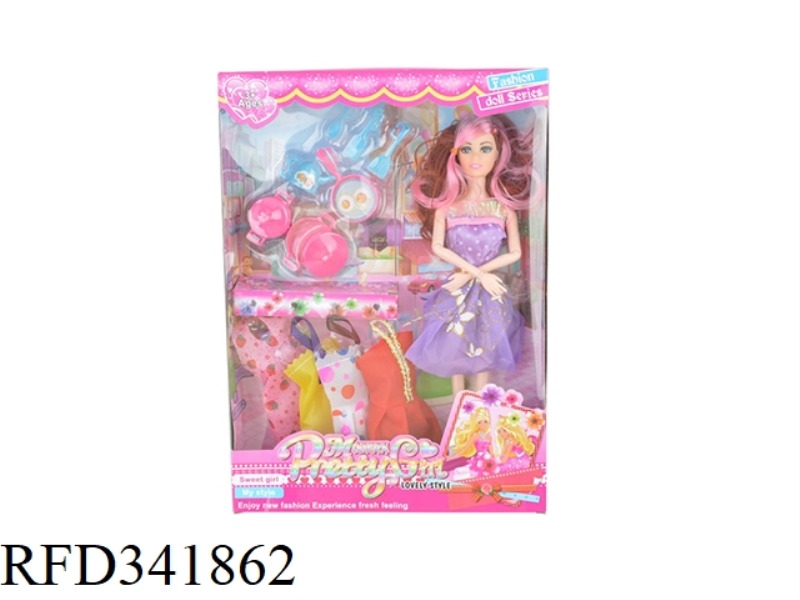 11 INCH SOLID BODY 9 JOINT BARBIE DOLL