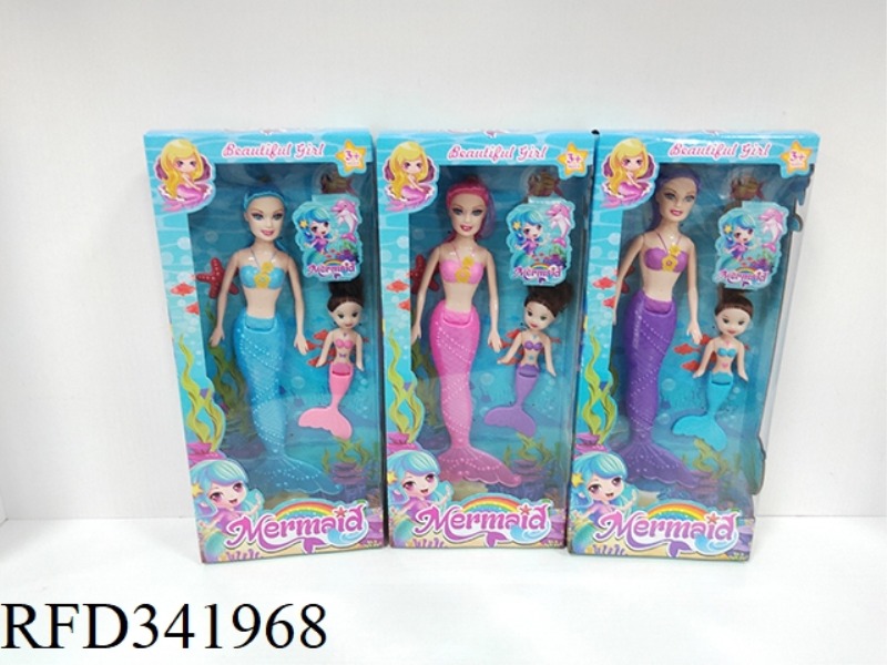 11.5 LIGHT MERMAID BARBIE DOLL (INCLUDE)