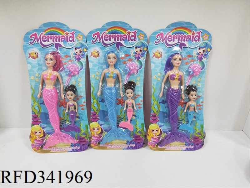 11.5 LIGHT MERMAID BARBIE DOLL (INCLUDE)