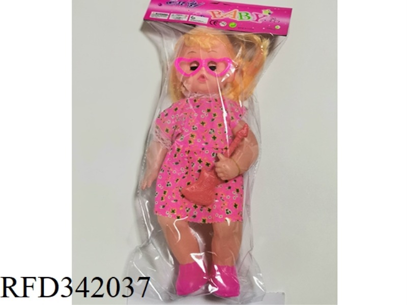 18 INCH WITH GLASSES AND VIOLIN WITH MUSIC