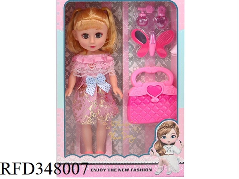 16 INCH DOLL 38 CM VINYL HAND, LIVELY (WILL BLINK) BARBIE WITH IC MUSIC