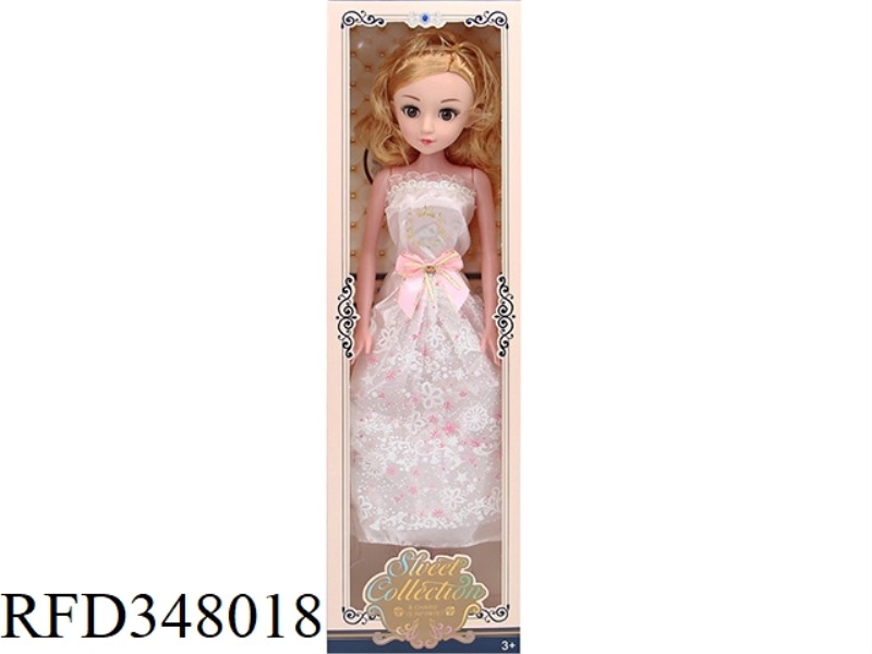 22 INCH DOLL 55 CM EMPTY BODY, LIVELY (WILL BLINK) BARBIE WITH IC MUSIC