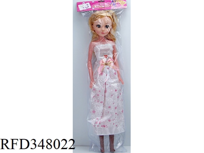 22 INCH DOLL 55 CM EMPTY BODY, LIVELY (WILL BLINK) BARBIE WITH IC MUSIC CARD BAG