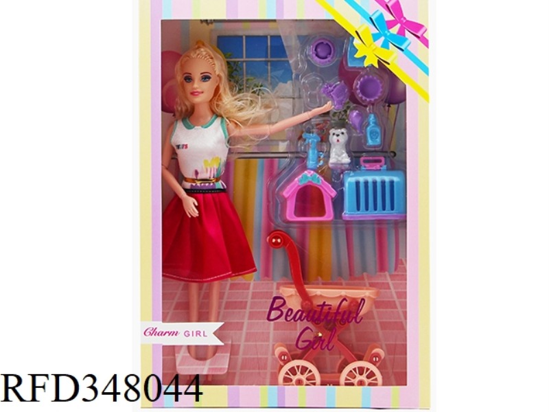 11.5 INCH SOLID BODY 9 JOINT NEW GIRL BARBIE