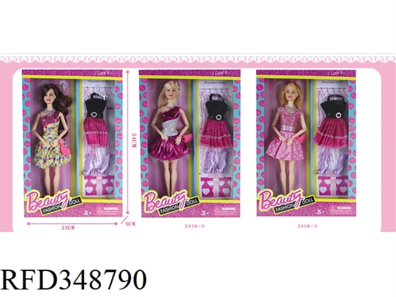 11 INCH 11 JOINT REAL BARBIE SUIT