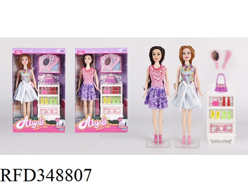 11.5 INCH SHOE CABINET BARBIE
