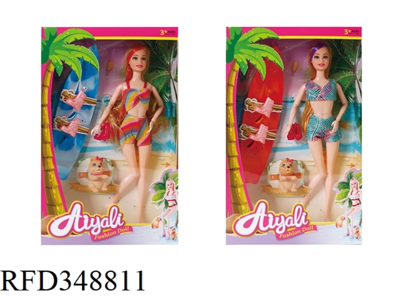 11.5 INCH SUMMER TIME BARBIE