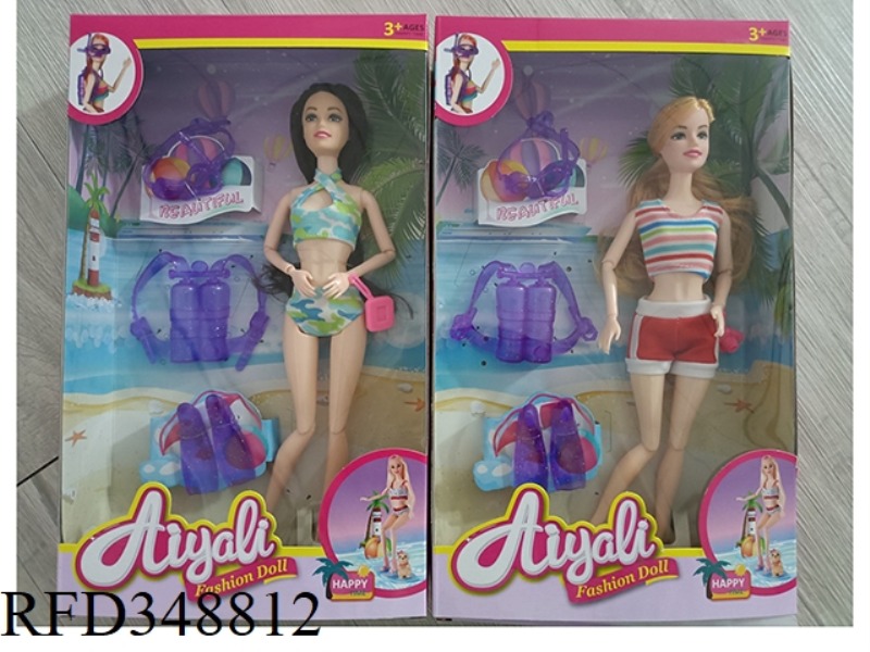 11.5 INCH SUMMER DIVING BARBIE