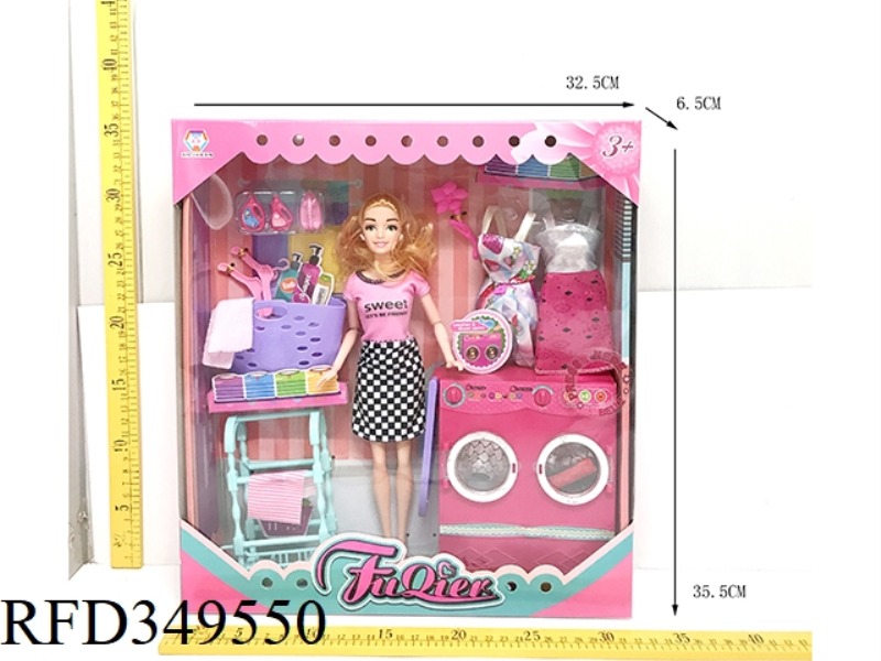 FASHION BARBIE WASHING MACHINE BIG BOX