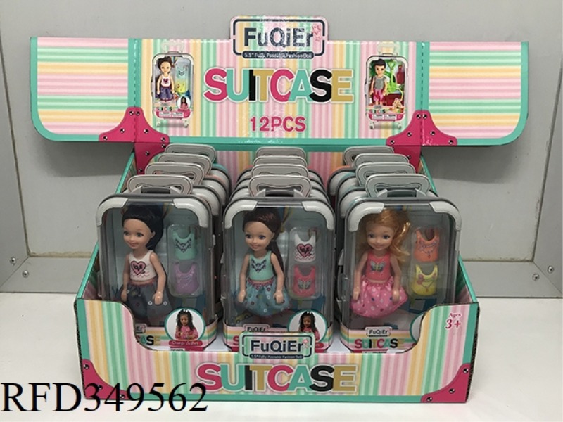 SUITCASE DISPLAY BOX WITH 12PCS