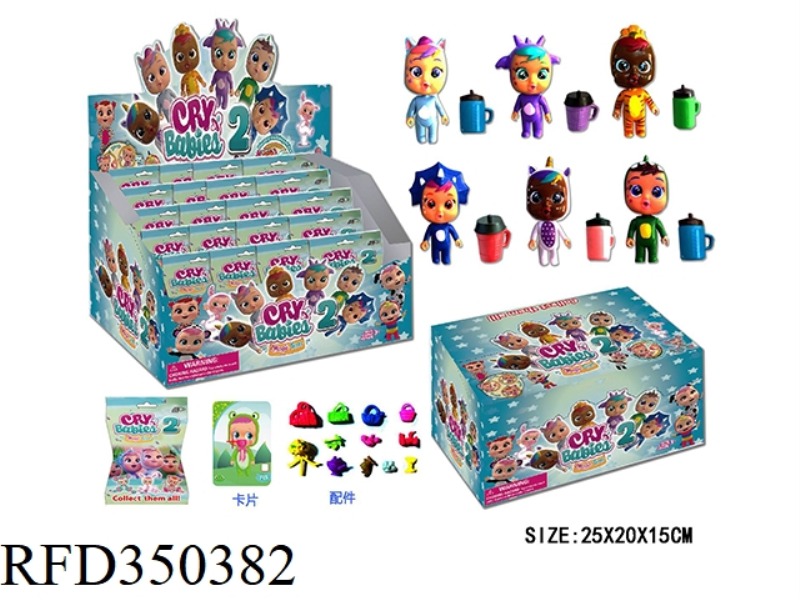 3-INCH CRYING DOLL VINYL HEAD 20PCS