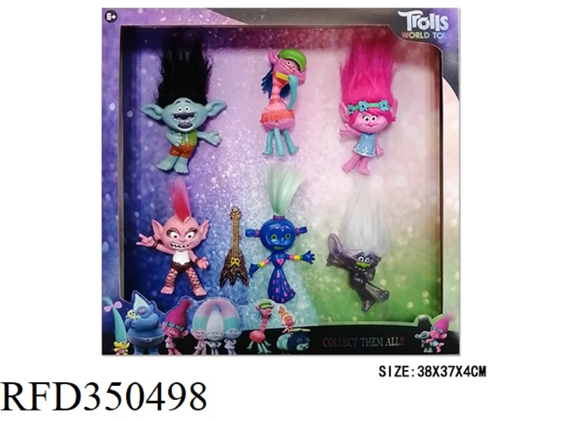 5-6 INCH MAGIC HAIR WIZARD 2 (VINYL HEAD, PLANTING HAIR) 6 BOXES