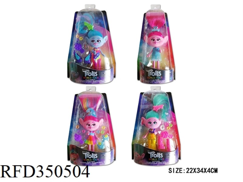 8 INCH MAGIC ELF DOLL SINGLE CARD 4 TYPES