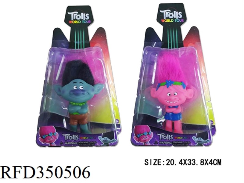 MAGIC ELVES SINGLE CARD SET 2 TYPES MIXED (VINYL HAIR)